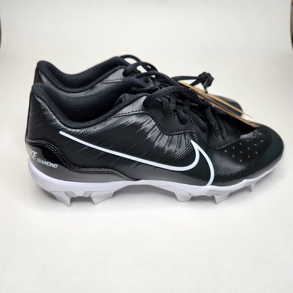 Nike Other - NIKE ALPHA HUARACHE 4 KEYSTONE BASEBALL CLEATS DJ6524-001 BLACK WHITE MEN SIZE 9